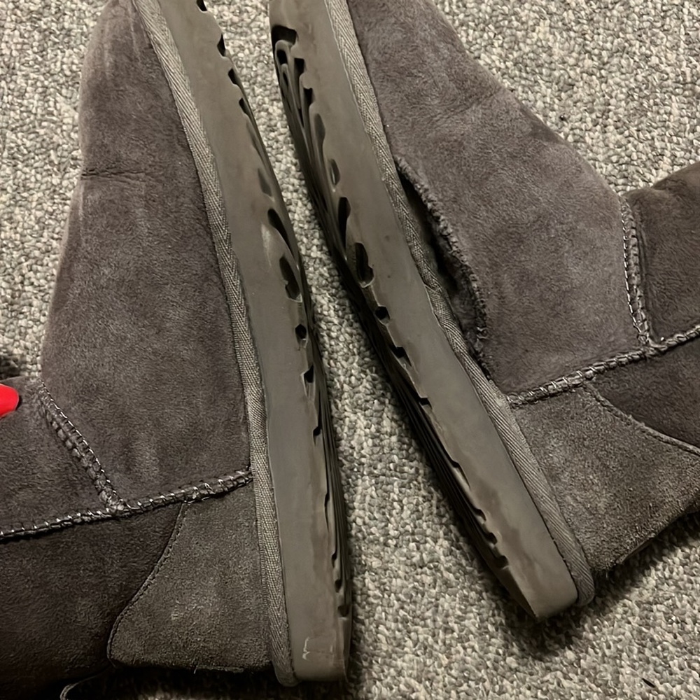 Gray Mini Ugg Boots - image 4
